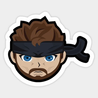 Metal Gear Solid 3 - Naked Snake Sticker Sticker